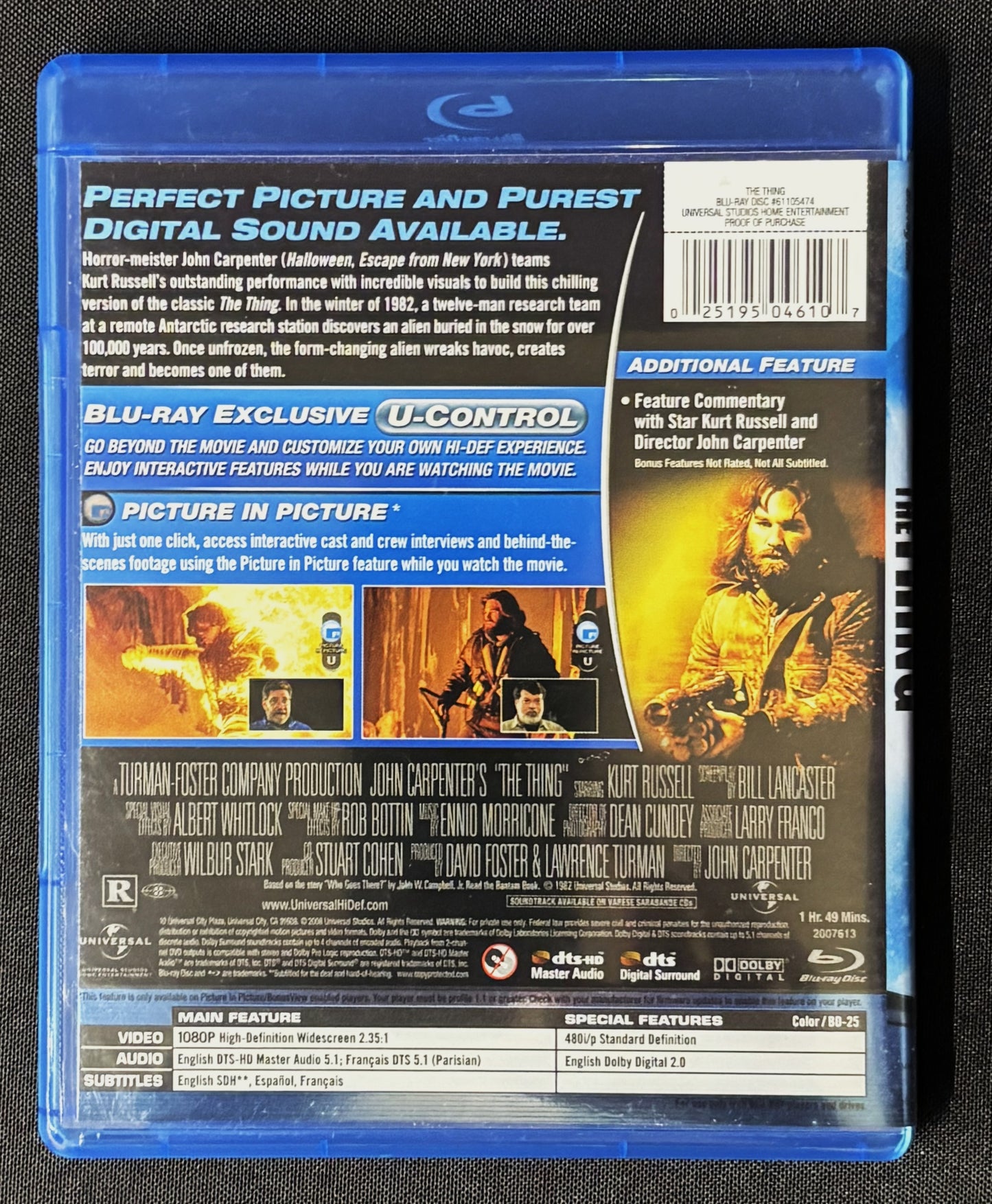 The Thing (1982) - Blu-ray - used