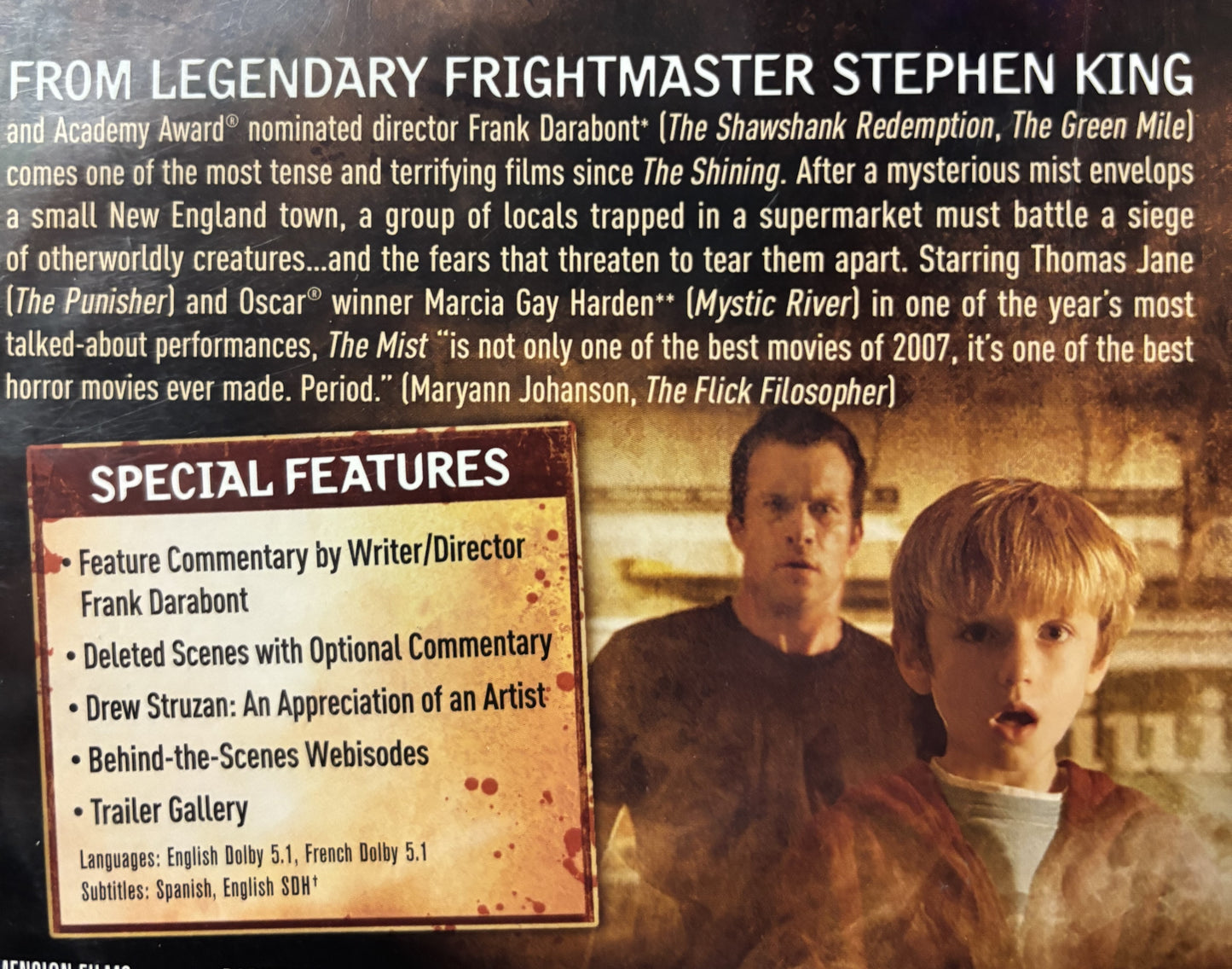 The Mist (2007) - DVD - used