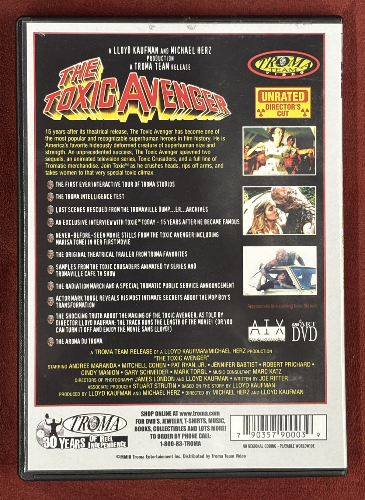 The Toxic Avenger (1984) - DVD - used