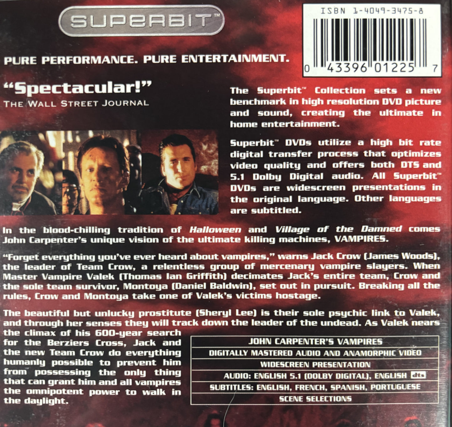 Vampires (1998) - DVD - used