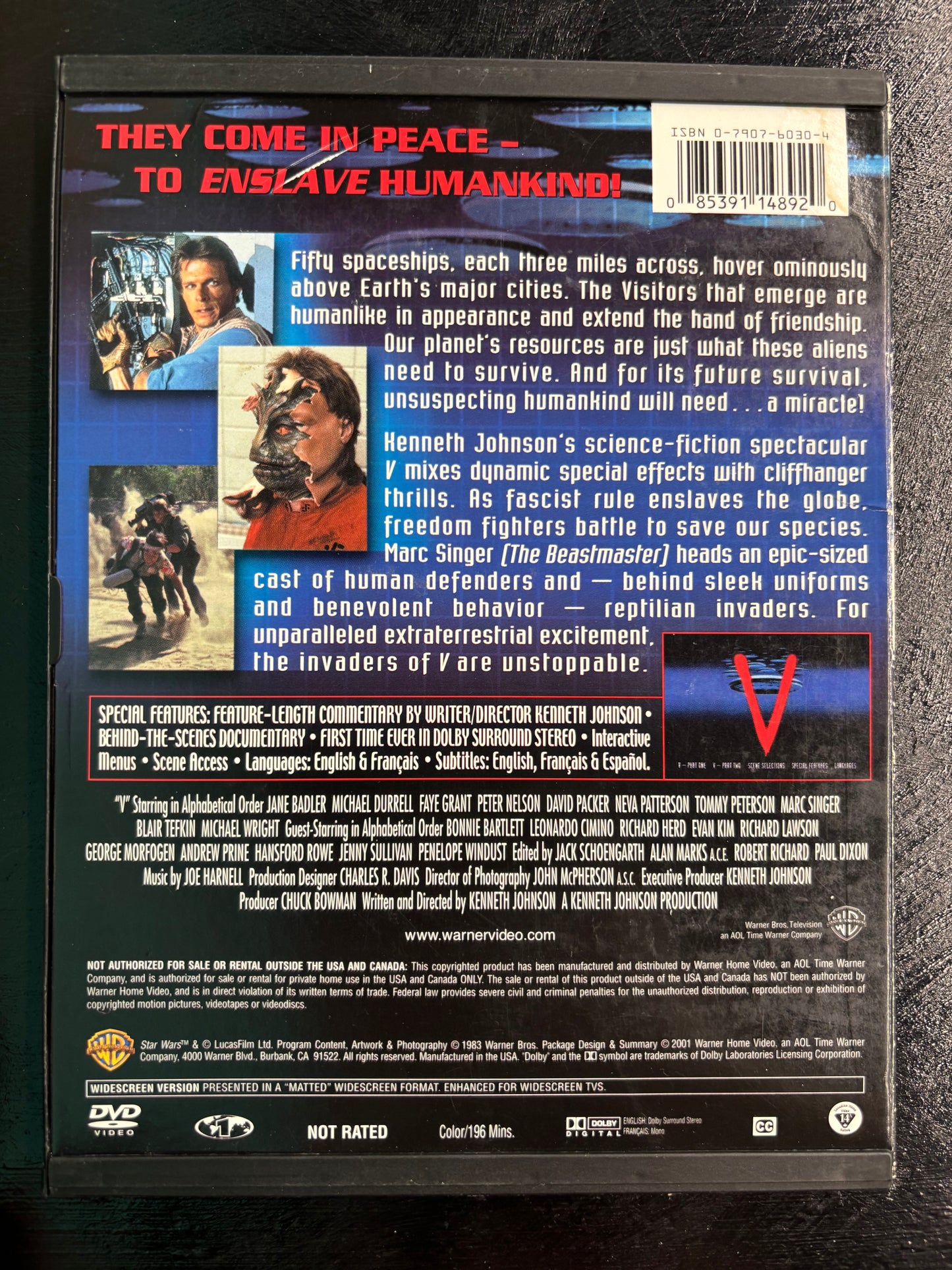 V: The Original Mini Series (1983) - DVD - used