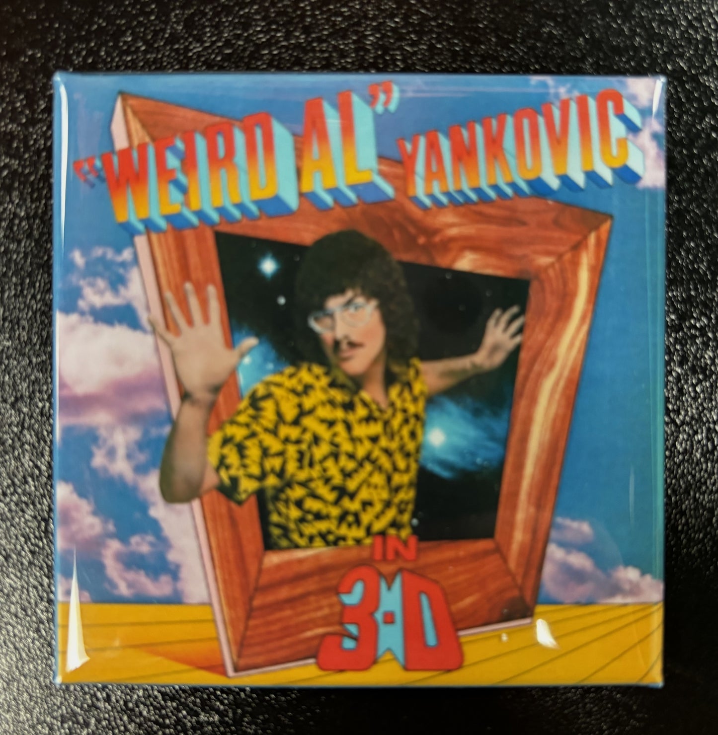 Weird Al, 3-D - magnet