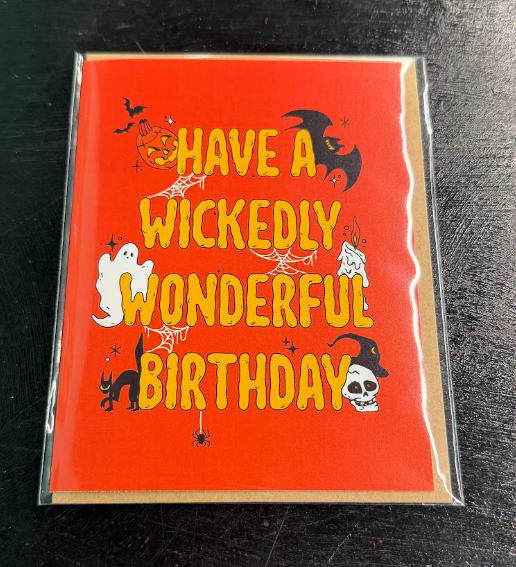 Wickedly Wonderful - card