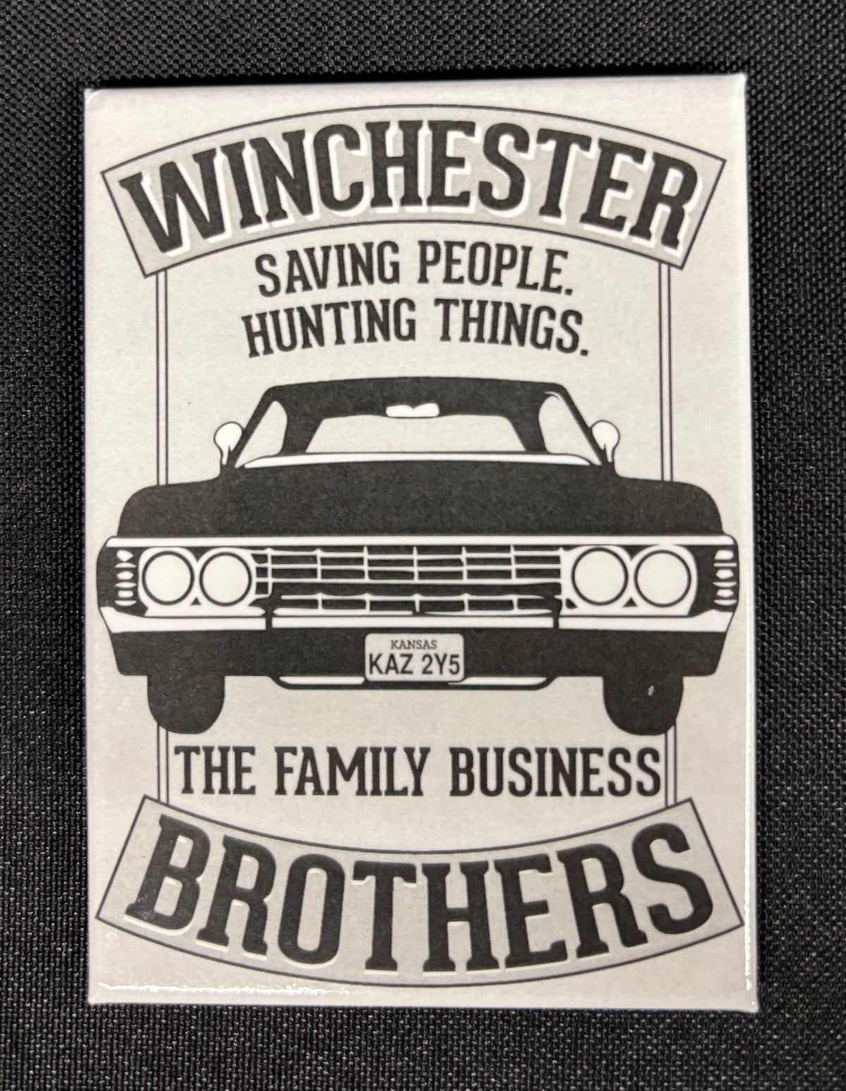 Winchester, Saving People... - magnet