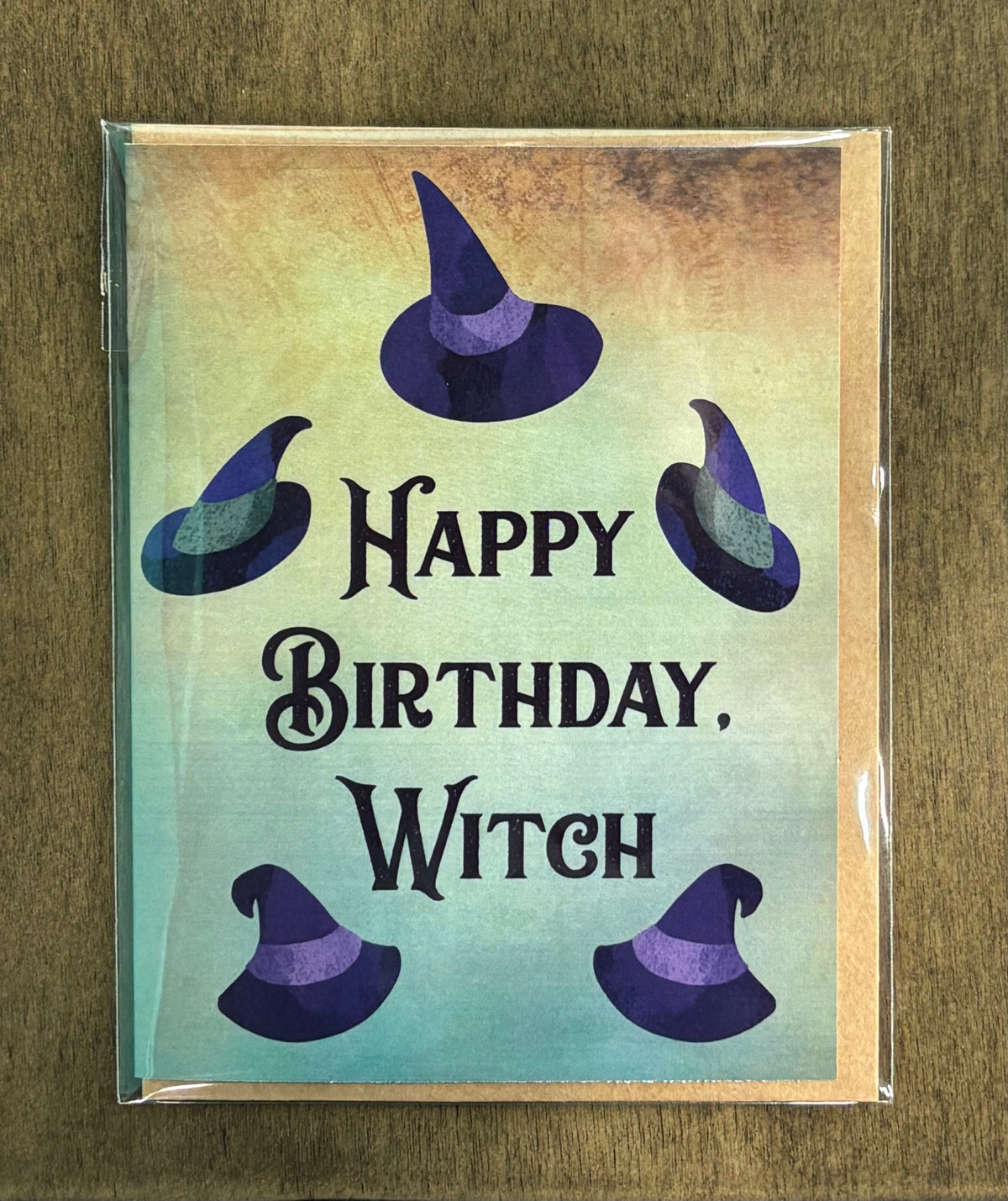 Happy Birthday Witch - card