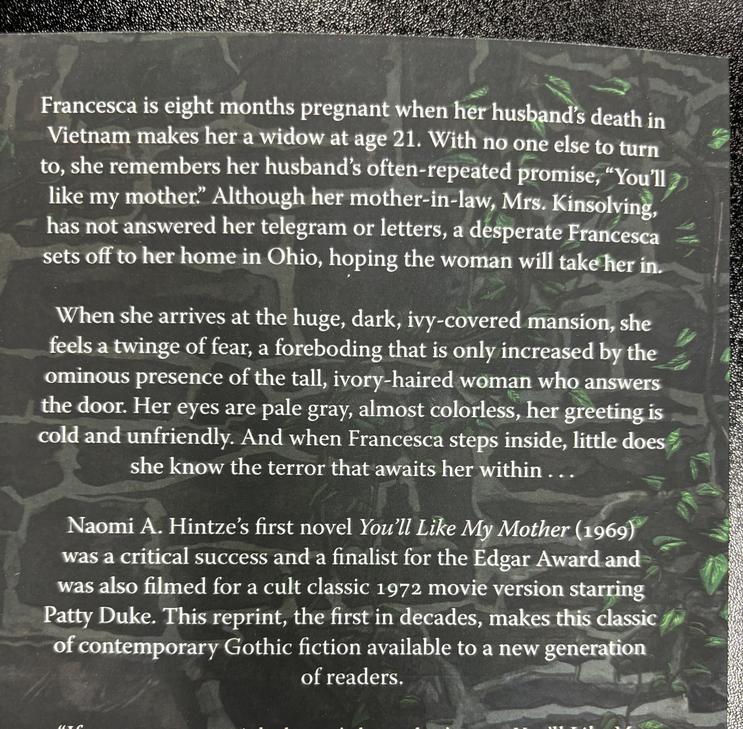 You'll Like My Mother by Naomi A. Hintze