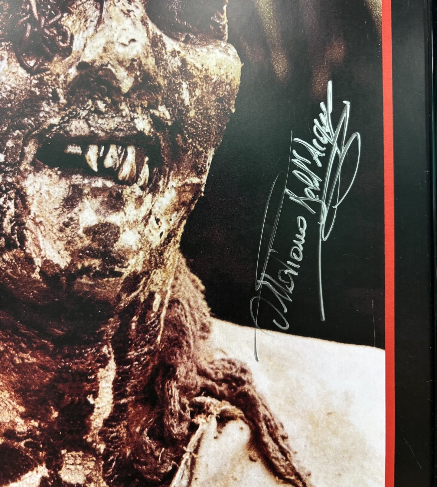 Zombie (1979) - 11" x 17" autographed poster