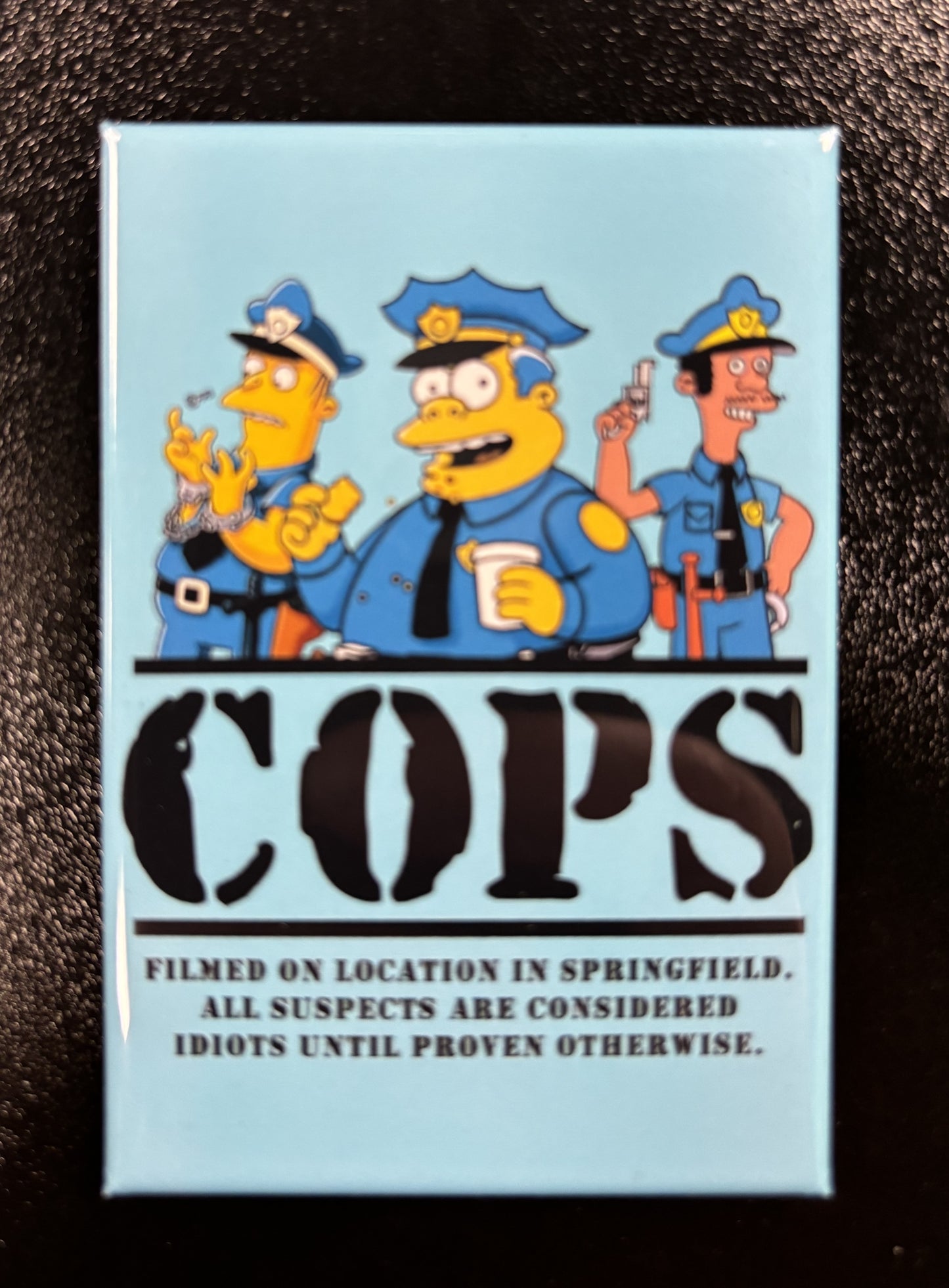 COPS, Simpsons - magnet