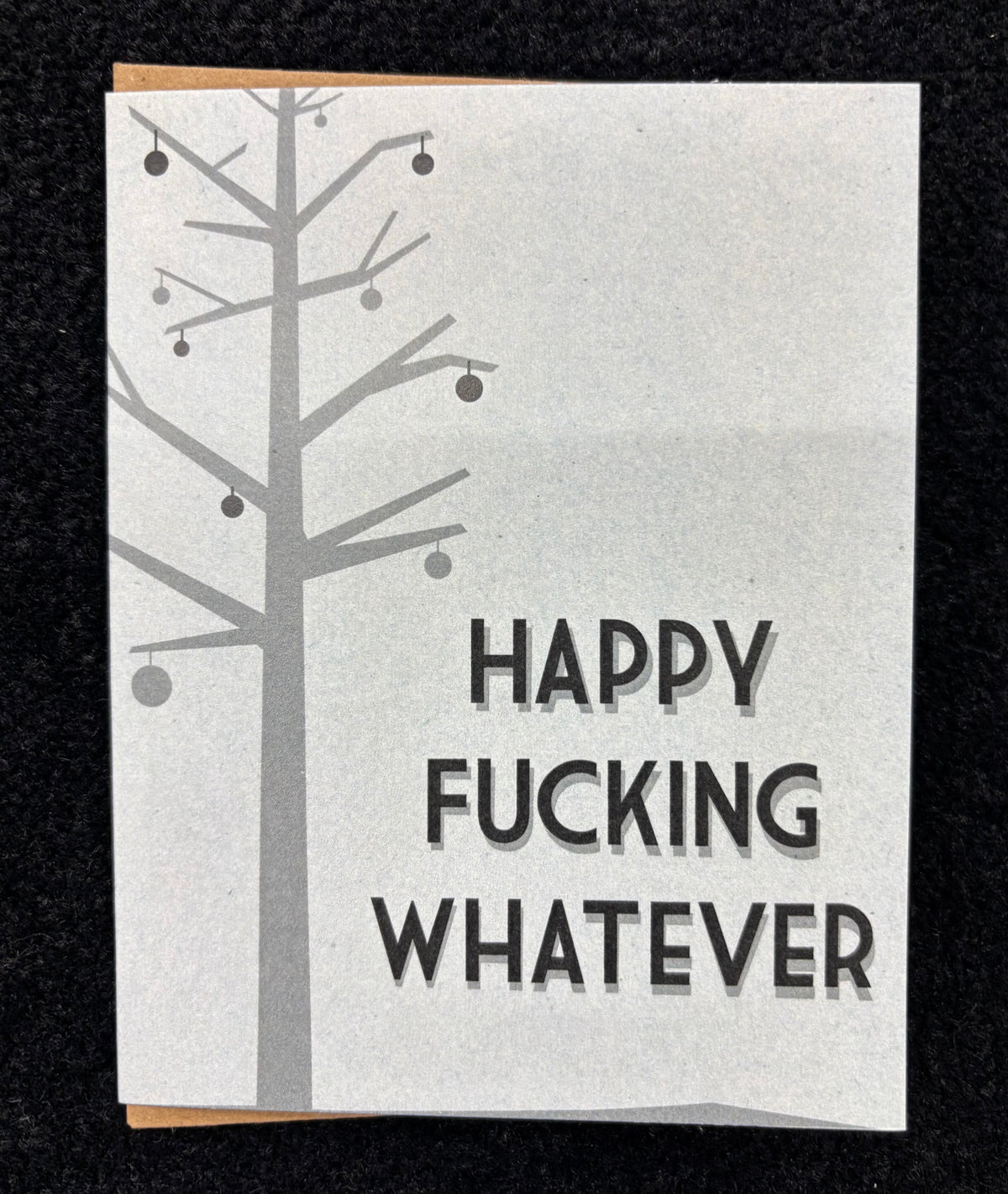 Happy F Whatever - greeting card