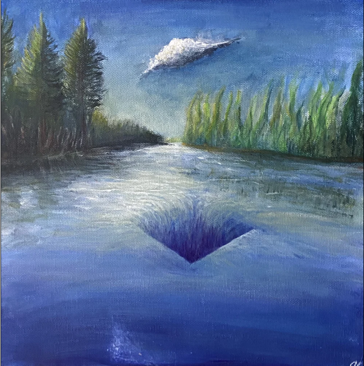 Nobody could remember a time when the hole wasn't there - Art Print