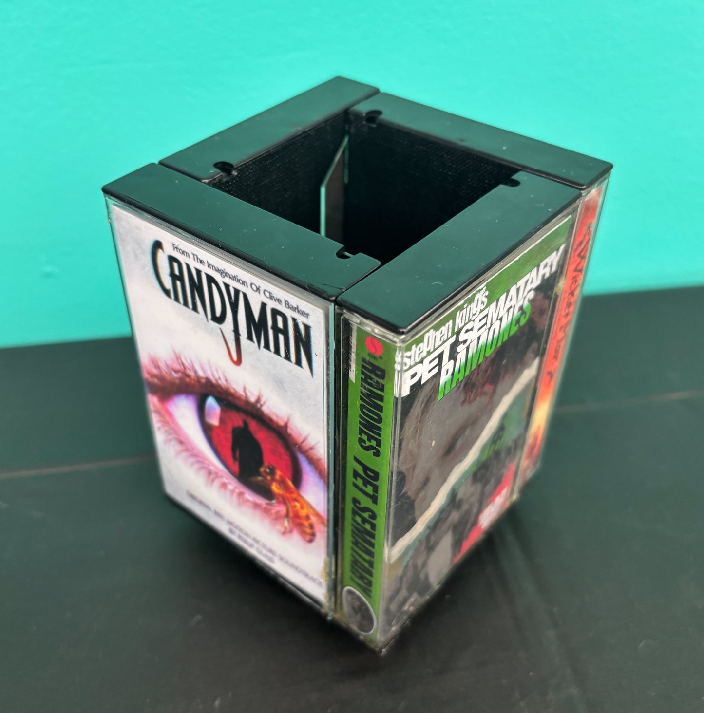 Cassette Display Holder: The Wicker Man, Pet Sematary, Candyman, Return...