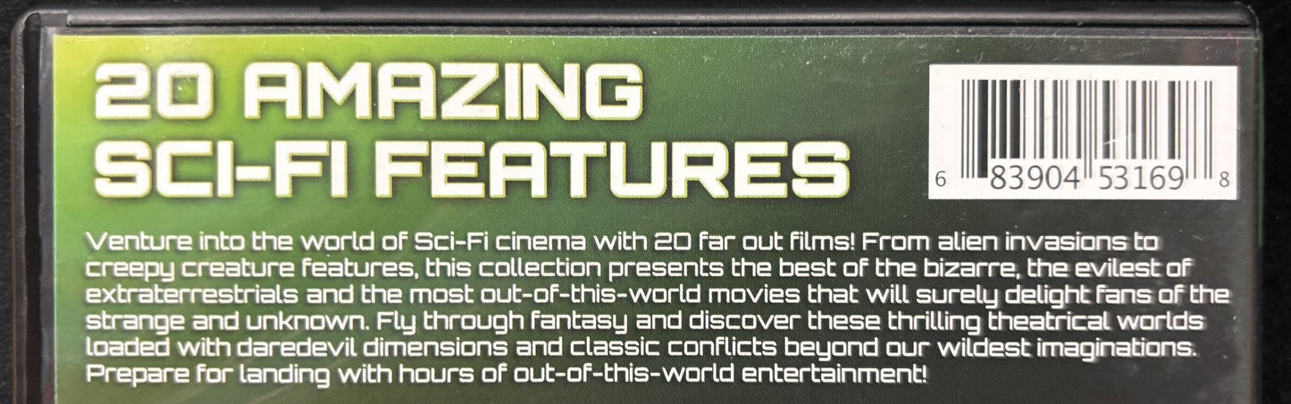 20 Film Collection, Sci-Fi Fever - DVD - used