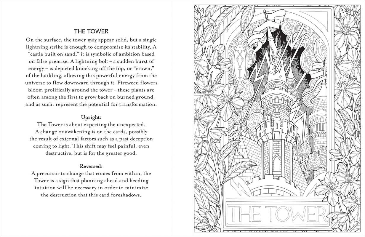Tarot - Coloring Book