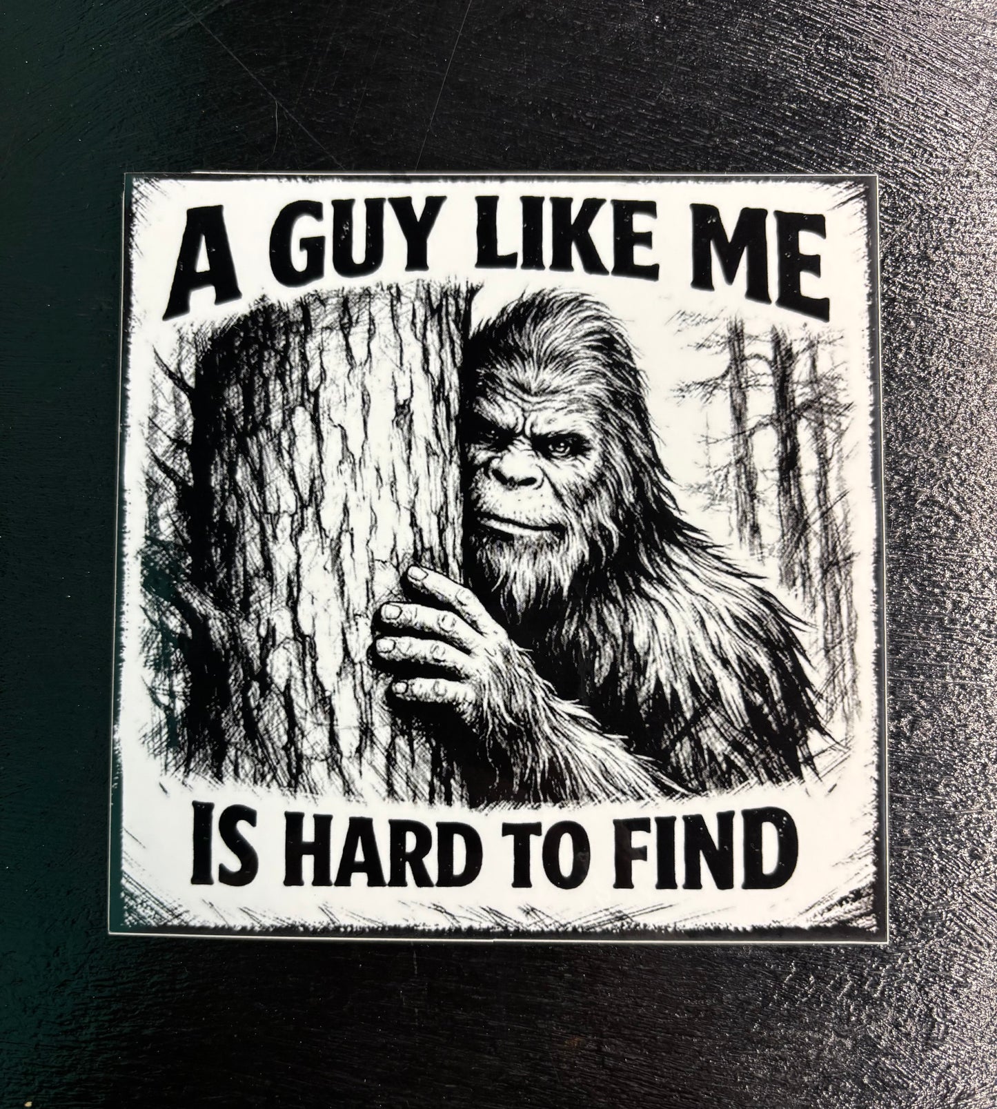 A Guy Like Me…Bigfoot - Bumper Sticker