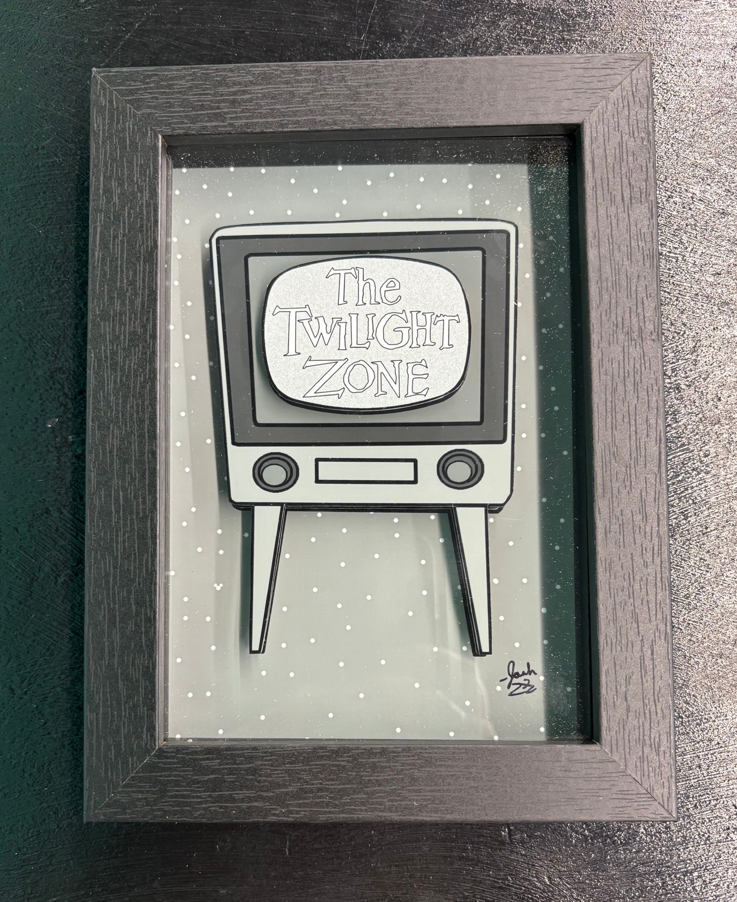 The Twilight Zone - shadowbox art
