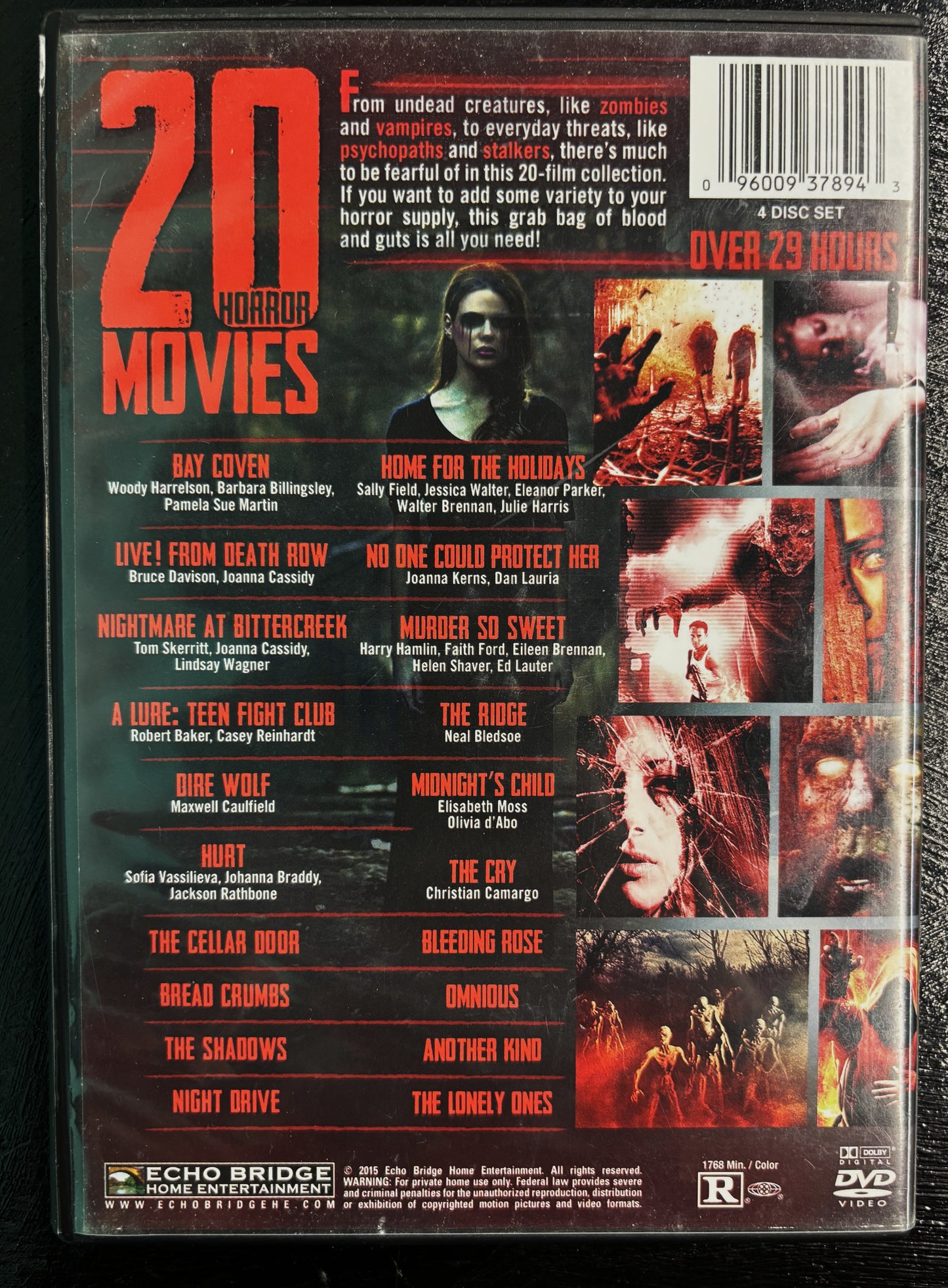 20 Horror Movies - DVD - used