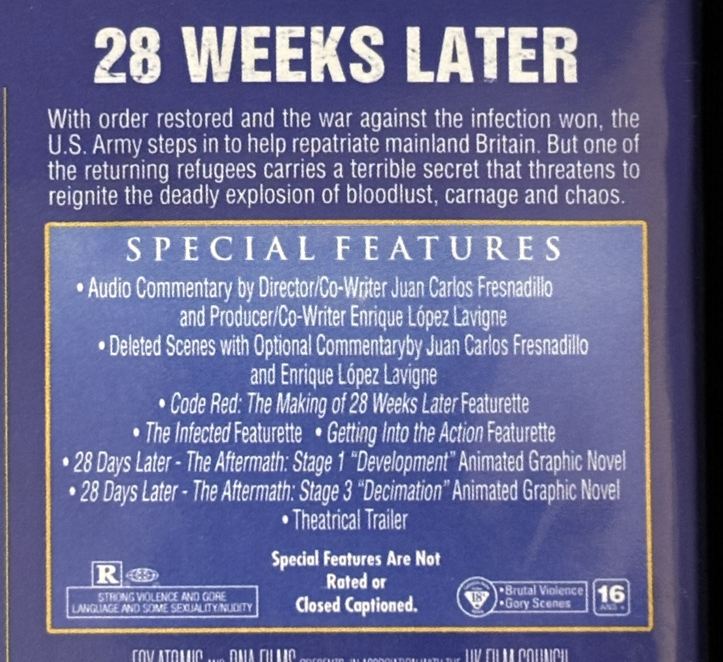 28 Days Later (2002) & 28 Weeks Later (2007) - DVD - new