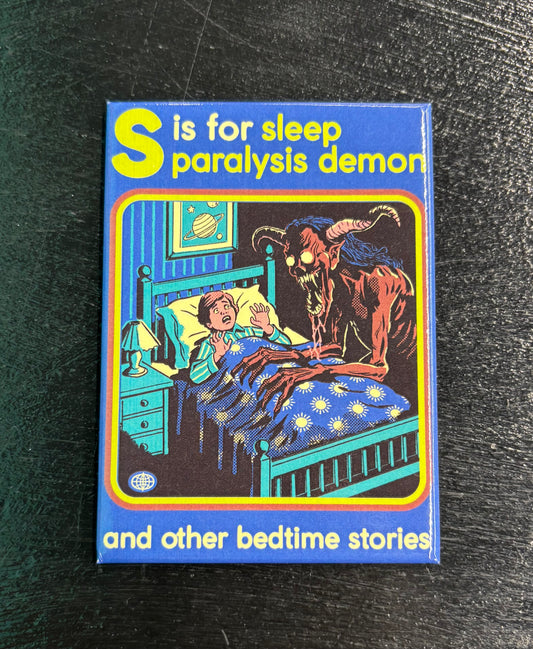 S is for Sleep - magnet