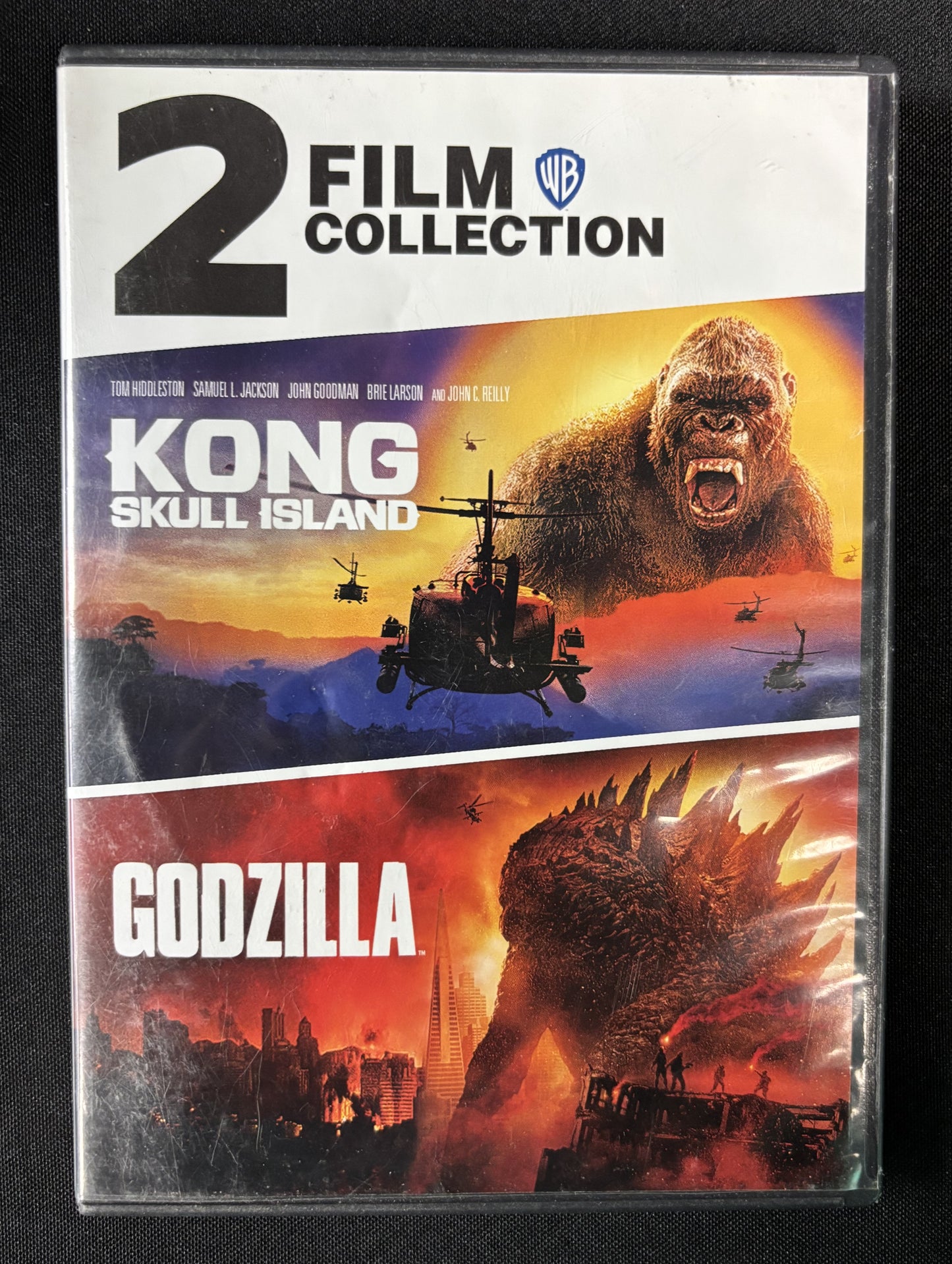 Godzilla (2014) & King Skull Island (2017) - DVD - used