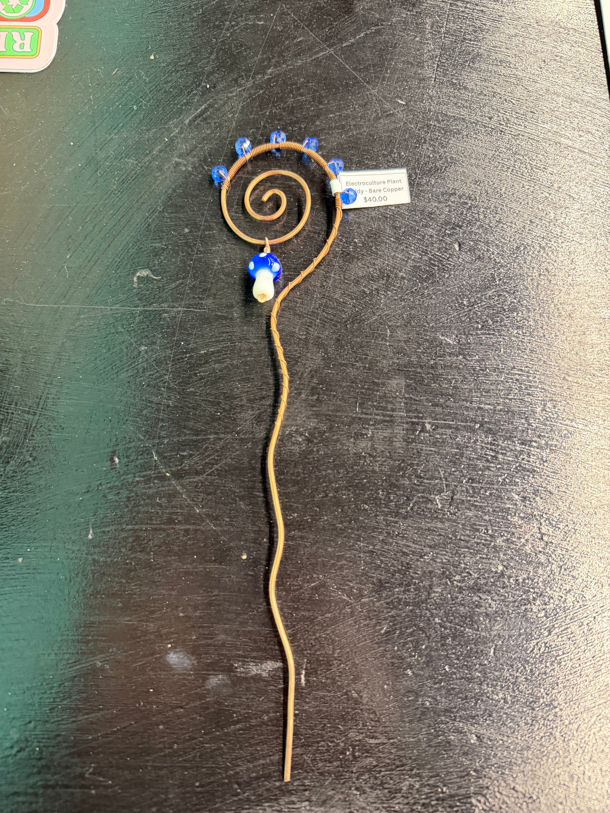 Wire Wrapped Electroculture - Plant Buddy