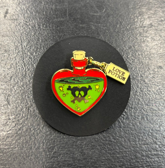 Love Potion Poison Bottle - Pin