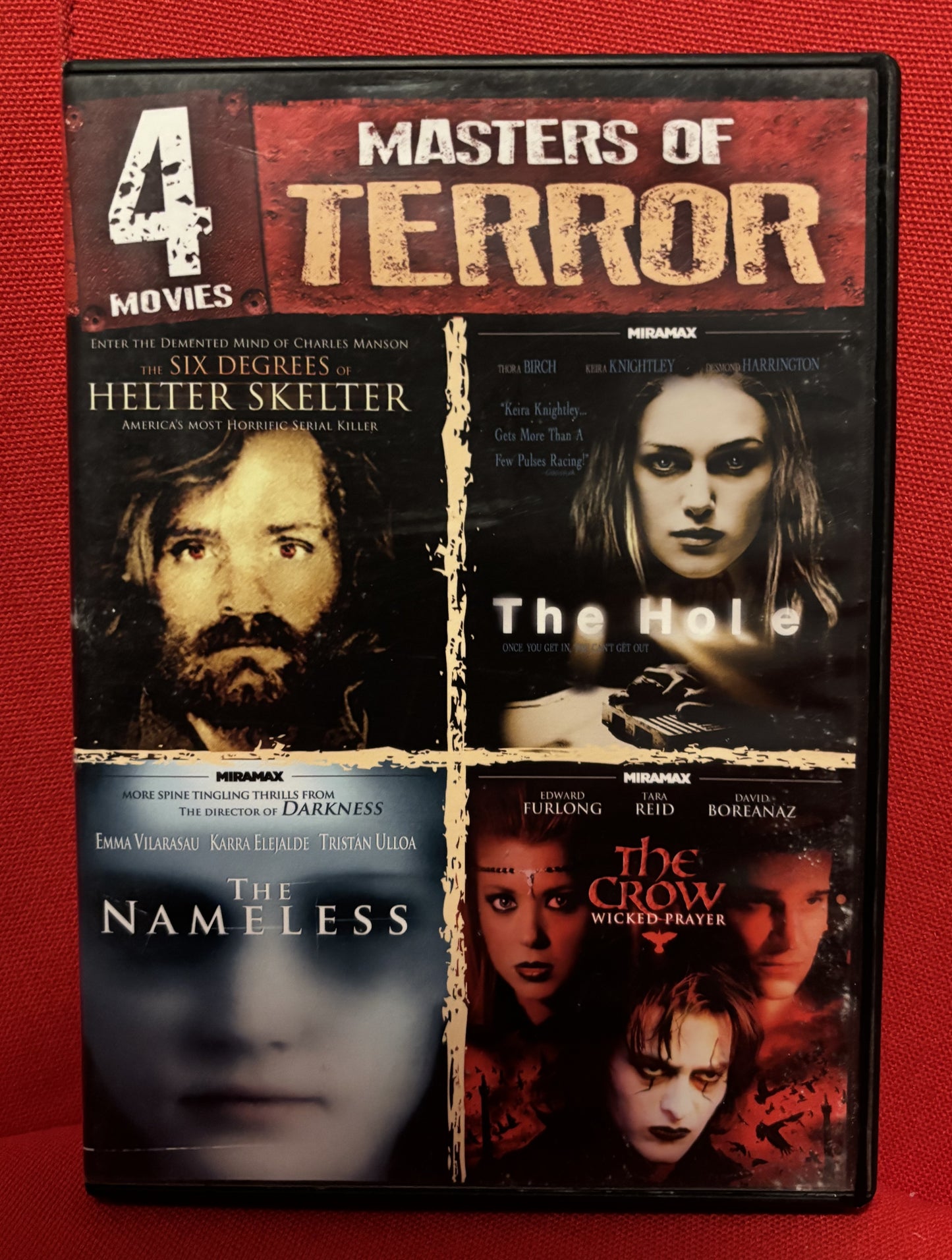4 Movies: Masters of Terror - DVD - used