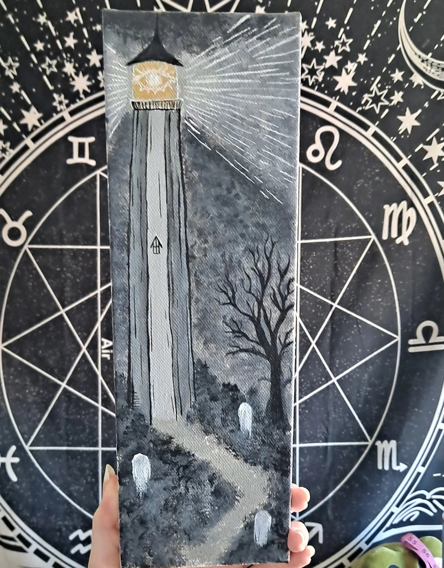 Dark Lighthouse - Art Print