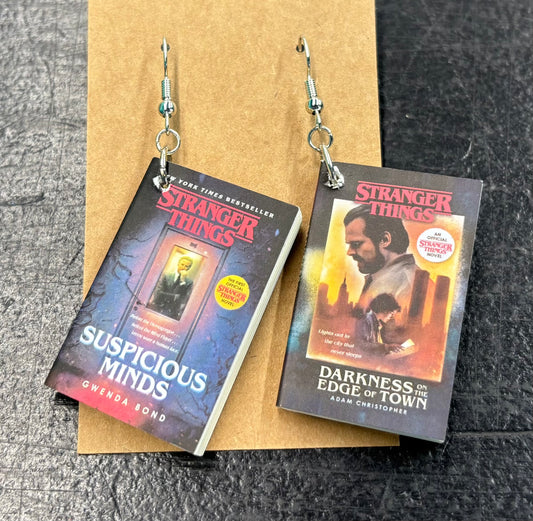 Stranger Things Book - Earrings