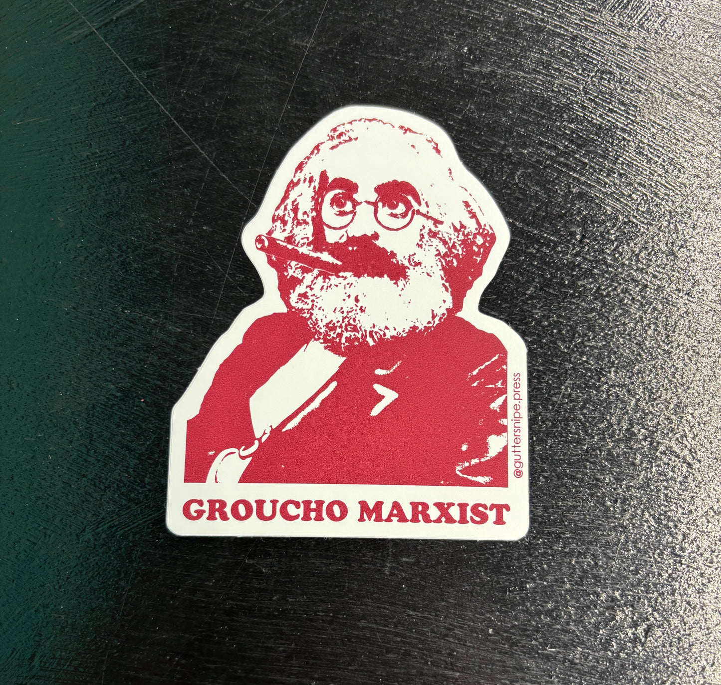 Groucho Marxist - Sticker