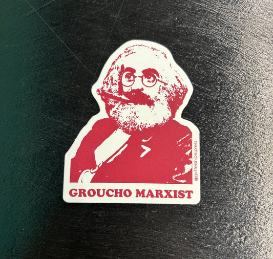 Groucho Marxist - Sticker