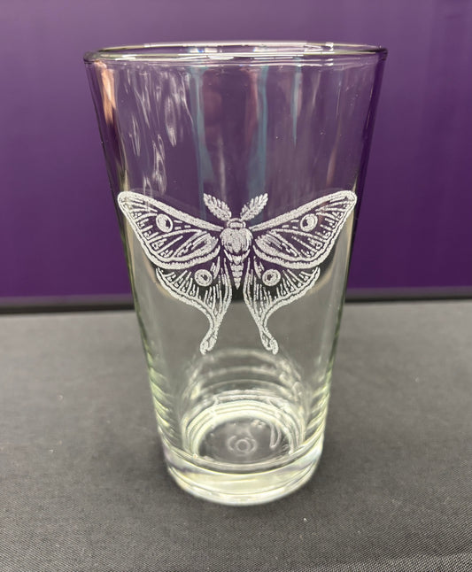 Luna Moth - Pint Glass