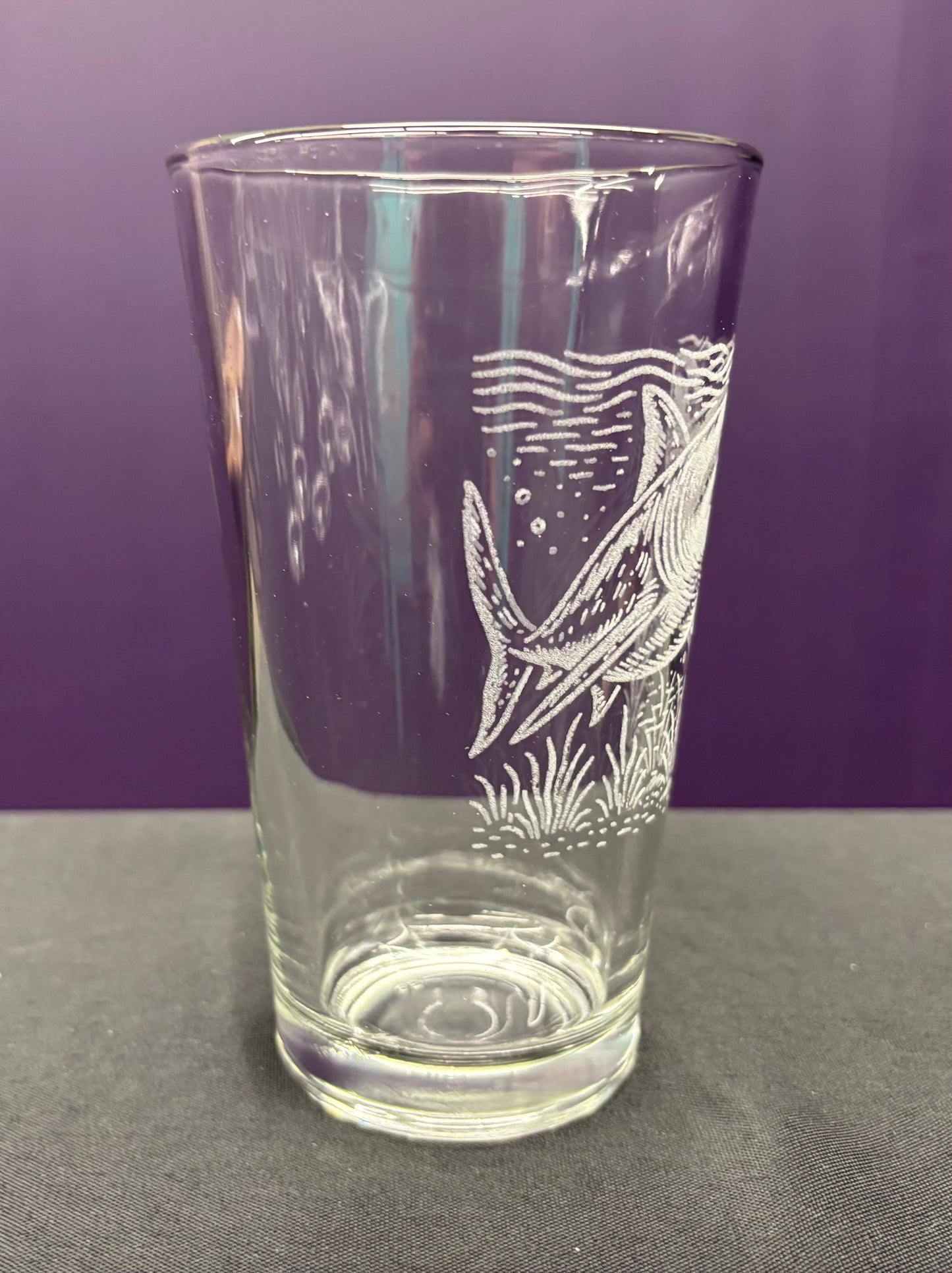 Great White Shark - Pint Glass