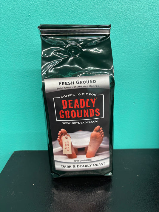 Dark and Deadly Roast - Ground Coffee