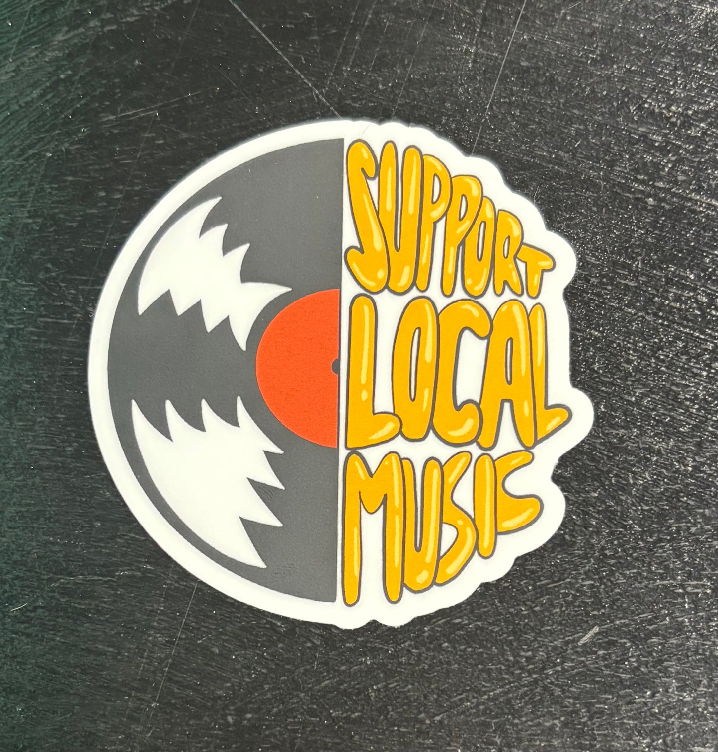 Support Local Music - Sticker