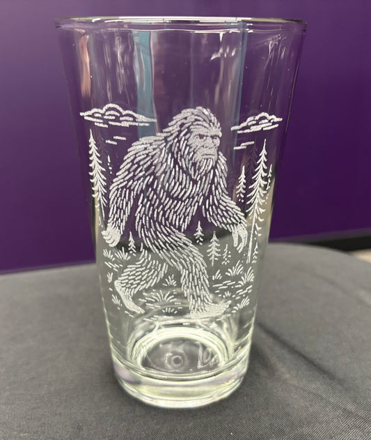 Sasquatch - Pint Glass