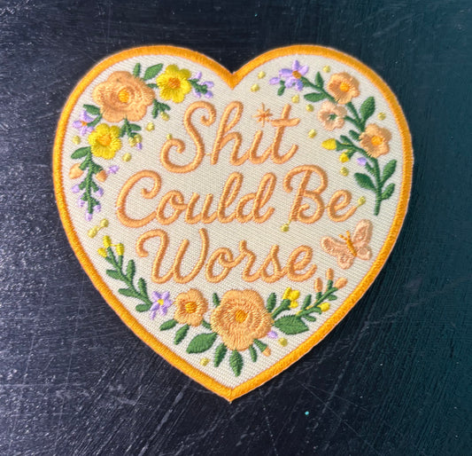 Shit Could Be Worse Heart - Patch
