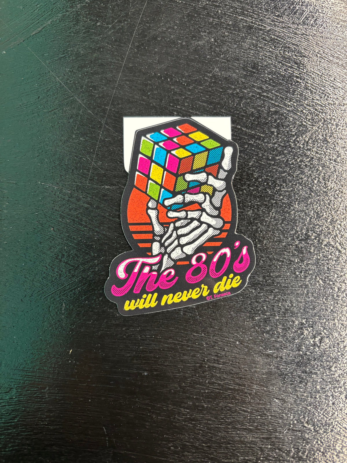 The 80s Will Never Die - Sticker