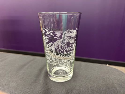T-Rex - Pint Glass
