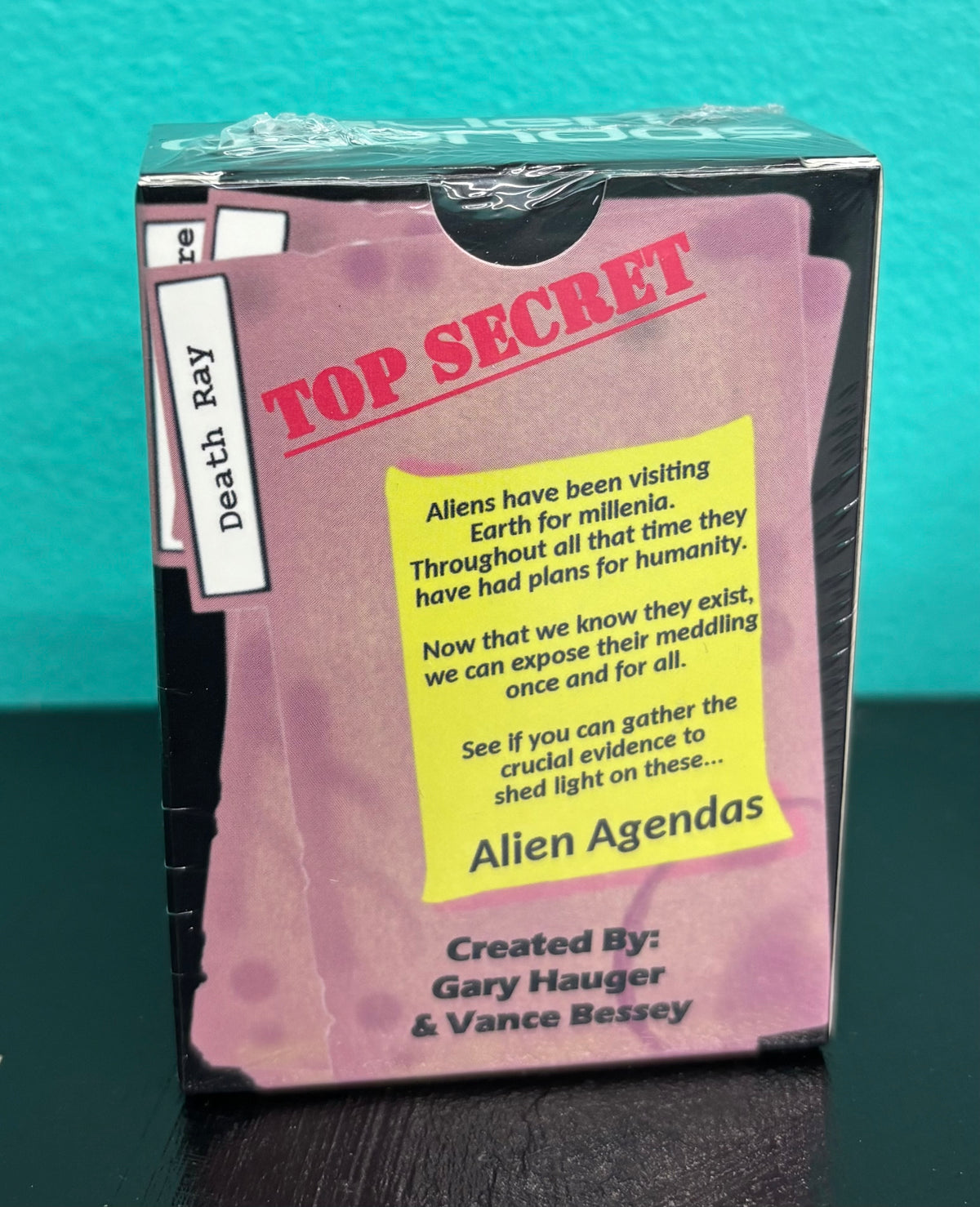 Alien Agendas - card game