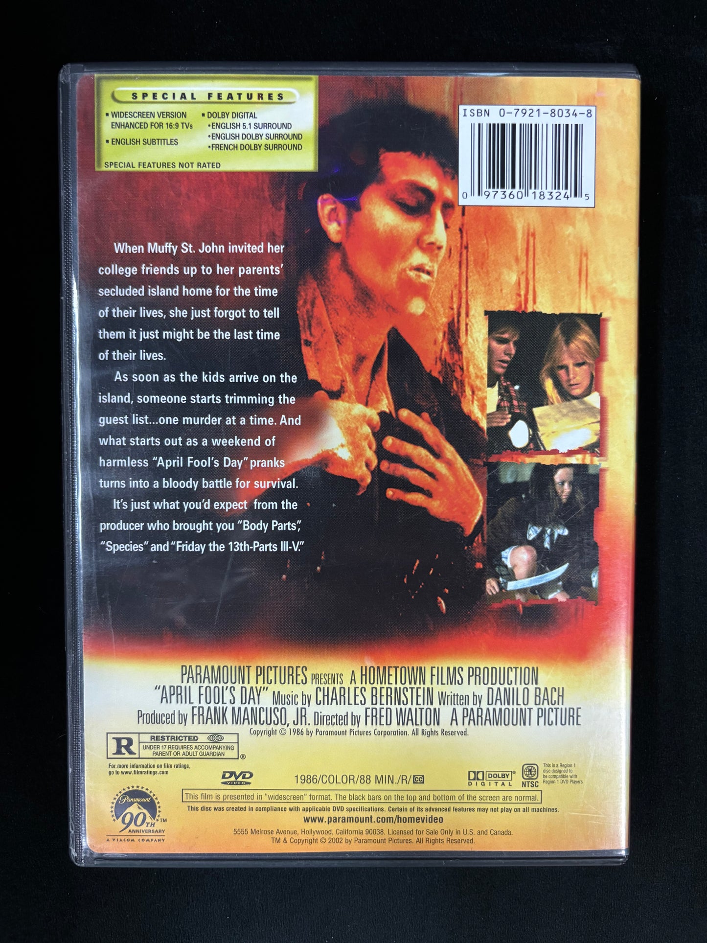 April Fool's Day (1986) - DVD - used