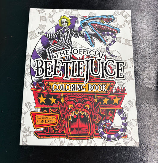 Beetlejuice Official - Coloring Book