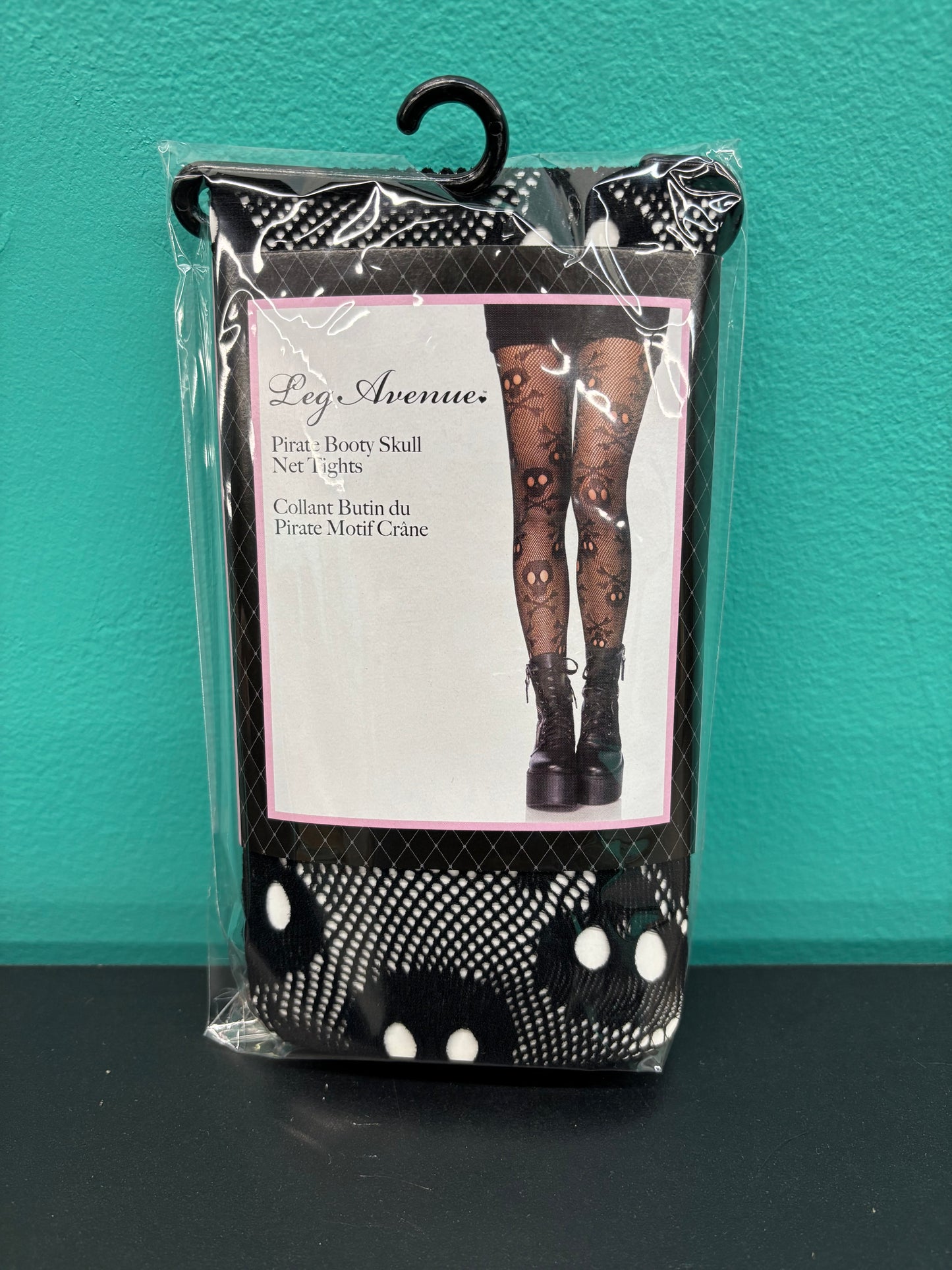 Pirate Booty Skull - Net Tights
