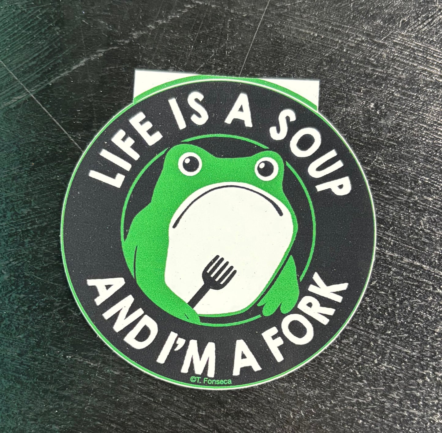 Life is a soup - sticker