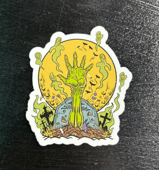 Zombie Hand Ghoul - Sticker