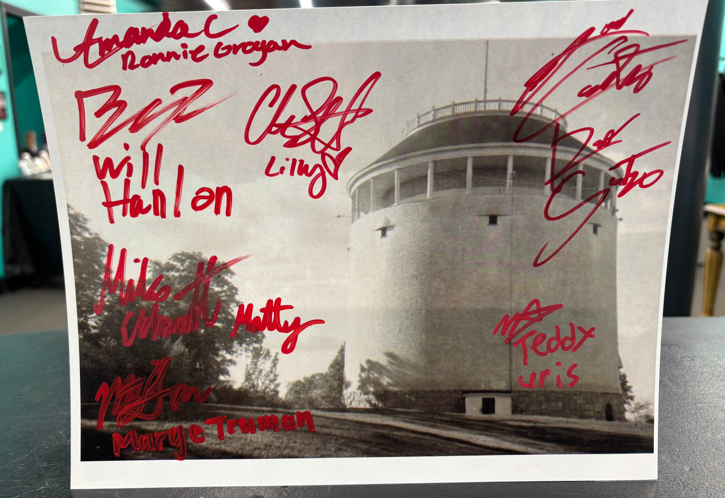 It: Welcome to Derry - Thomas Hill Stand Pipe - autographed photo