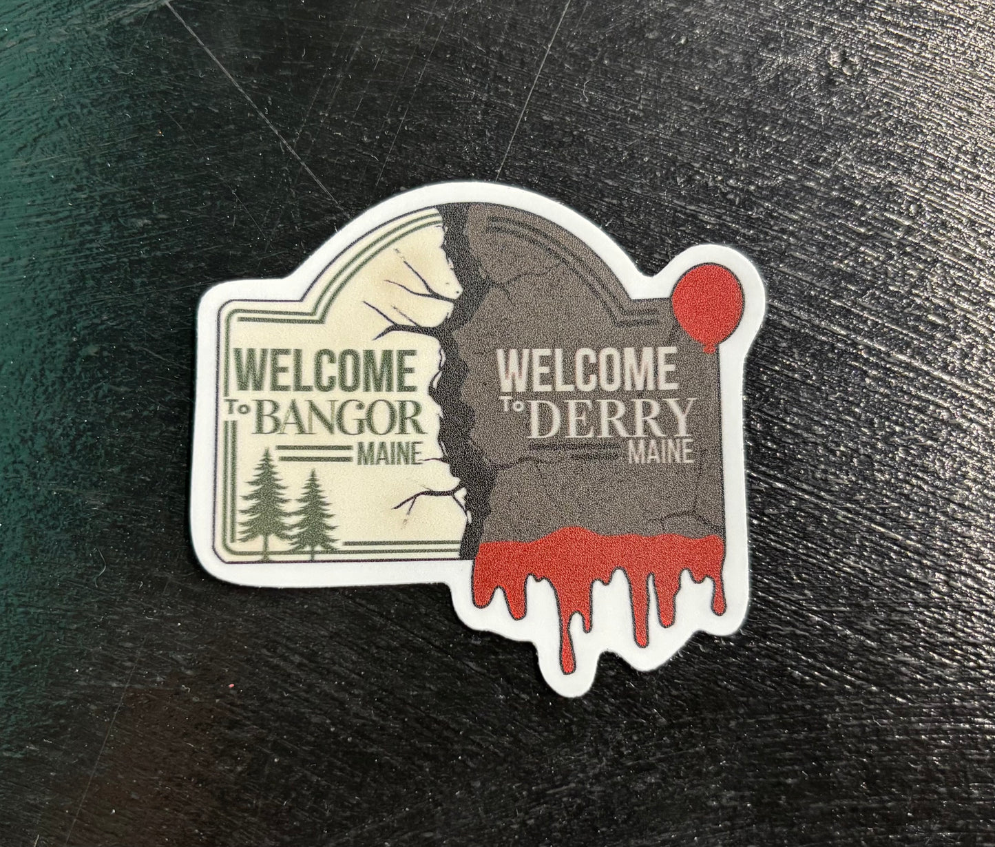 Welcome to Bangor / Derry - sticker