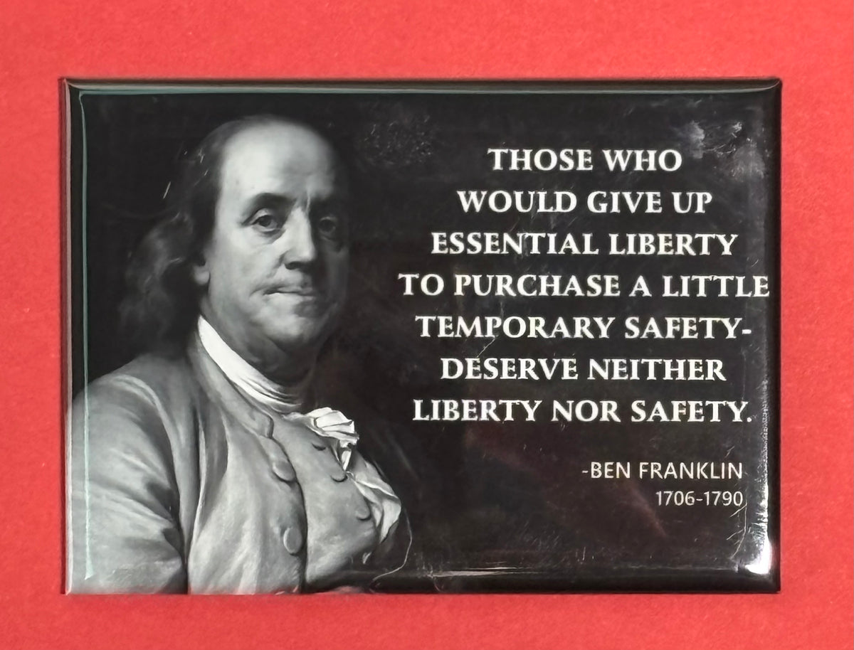 Liberty nor Safety - magnet