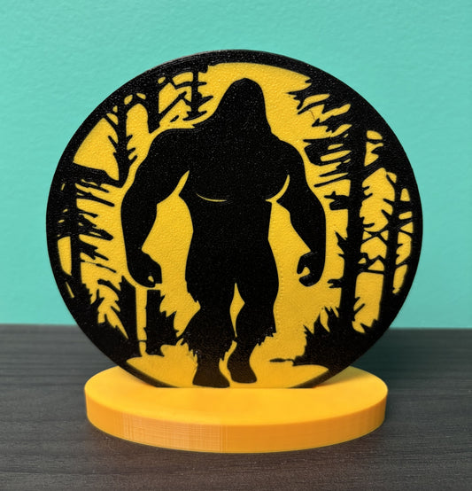 Bigfoot - decorative disc