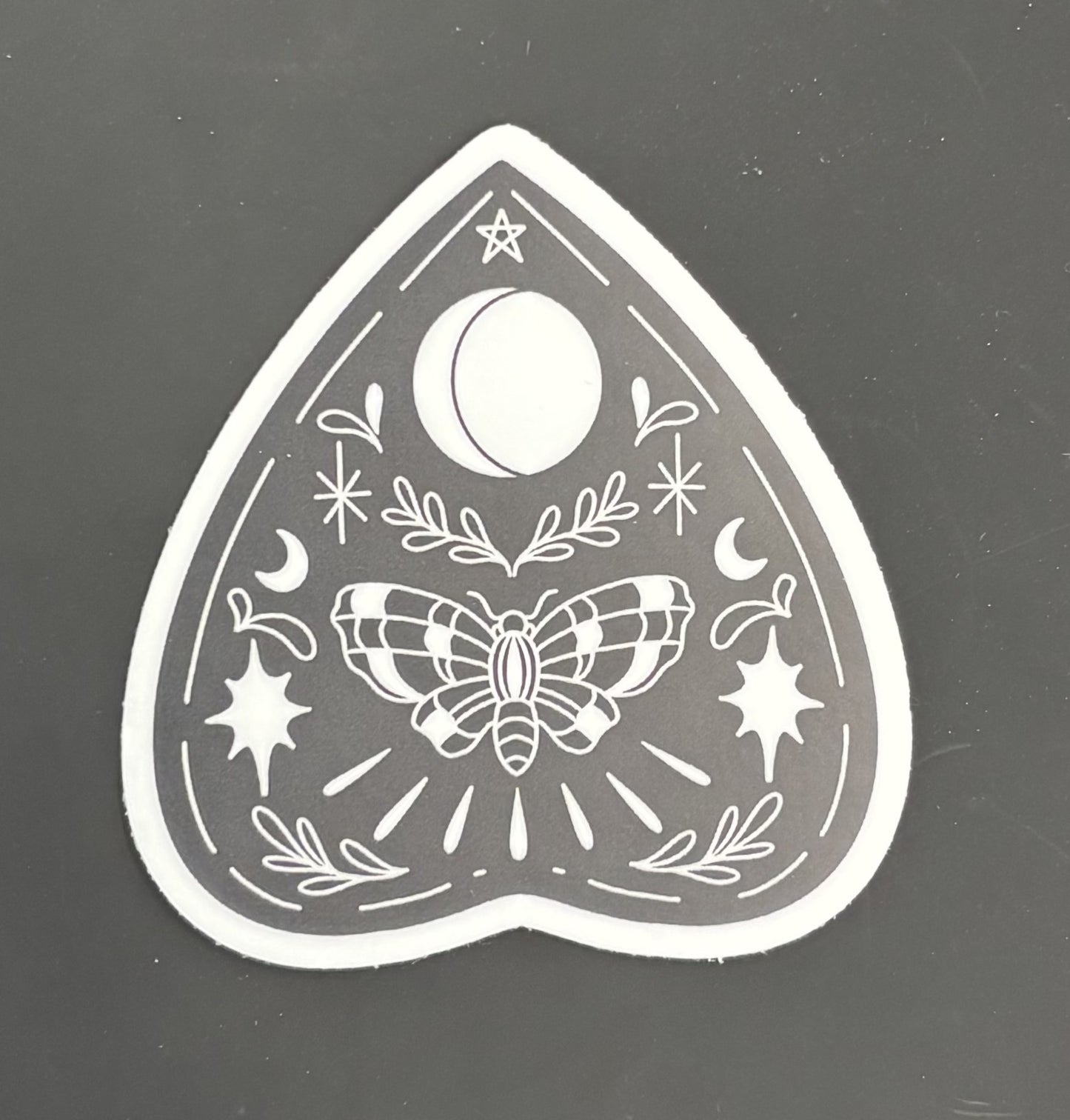 Butterfly Moon Planchette - sticker
