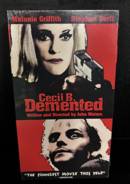 Cecil B. Demented (2000) - VHS - new